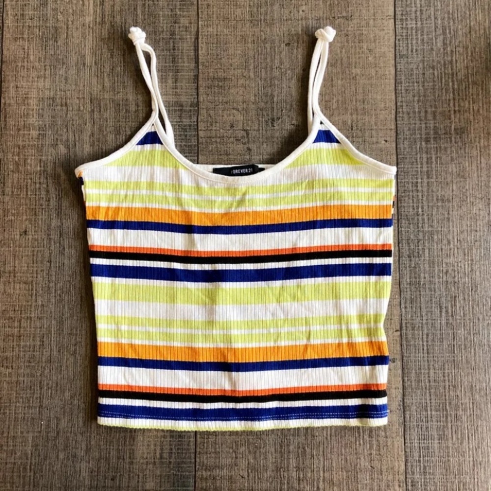 forever 21 cropped tank top